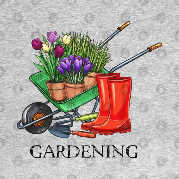 gardening tools by Mako Design 